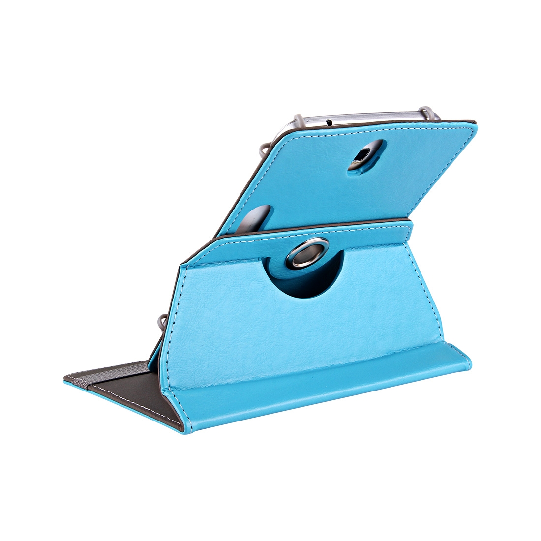 7 inch Tablets Leather Case Crazy Horse Texture 360 Degrees Rotation Protective Case Shell with Holder for Galaxy Tab A 7.0 / T280 & Tab 4 7.0 / T230 & Tab Q T2558, Colorfly G708, Asus ZenPad 7.0 Z370CG, Huawei MediaPad. 