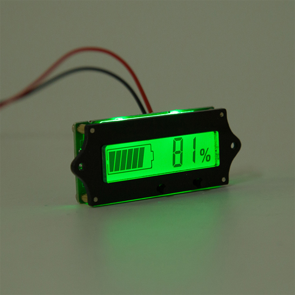 Universal Battery tester Charge Level Indicator LED Display Lead Acid Lithium Batteries Capacity Monitor Tester Voltmeter. 