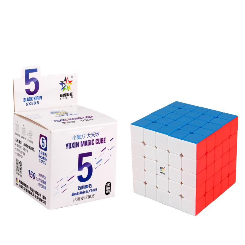 【happy one】cuberspeed YuXin cube Yuxin Black Kirin stickerless Speed Cube. 