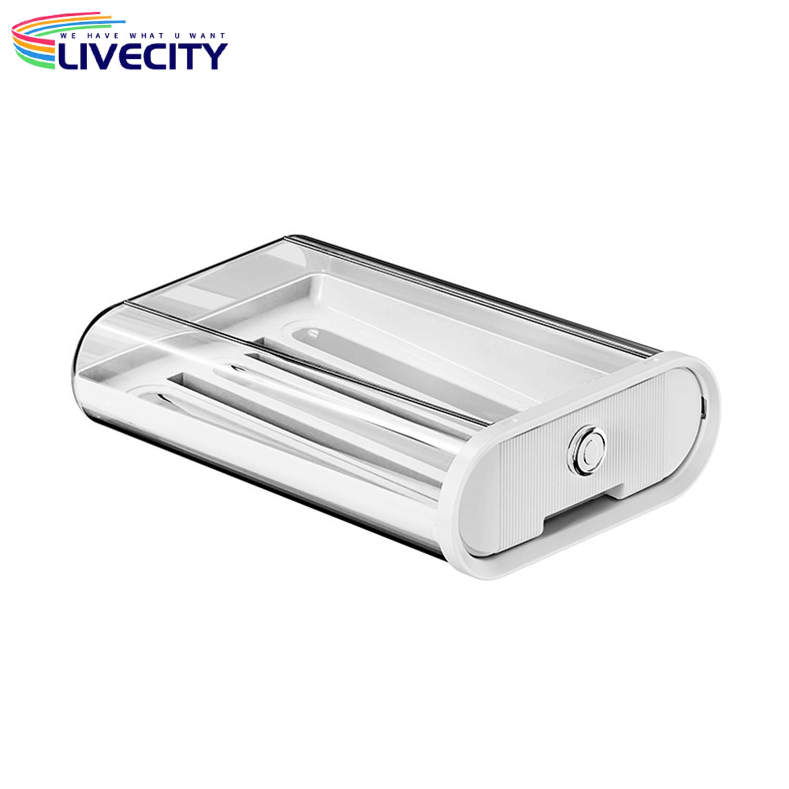 Egg Storage Container Transparent Tilted Panel Rolling Egg Box