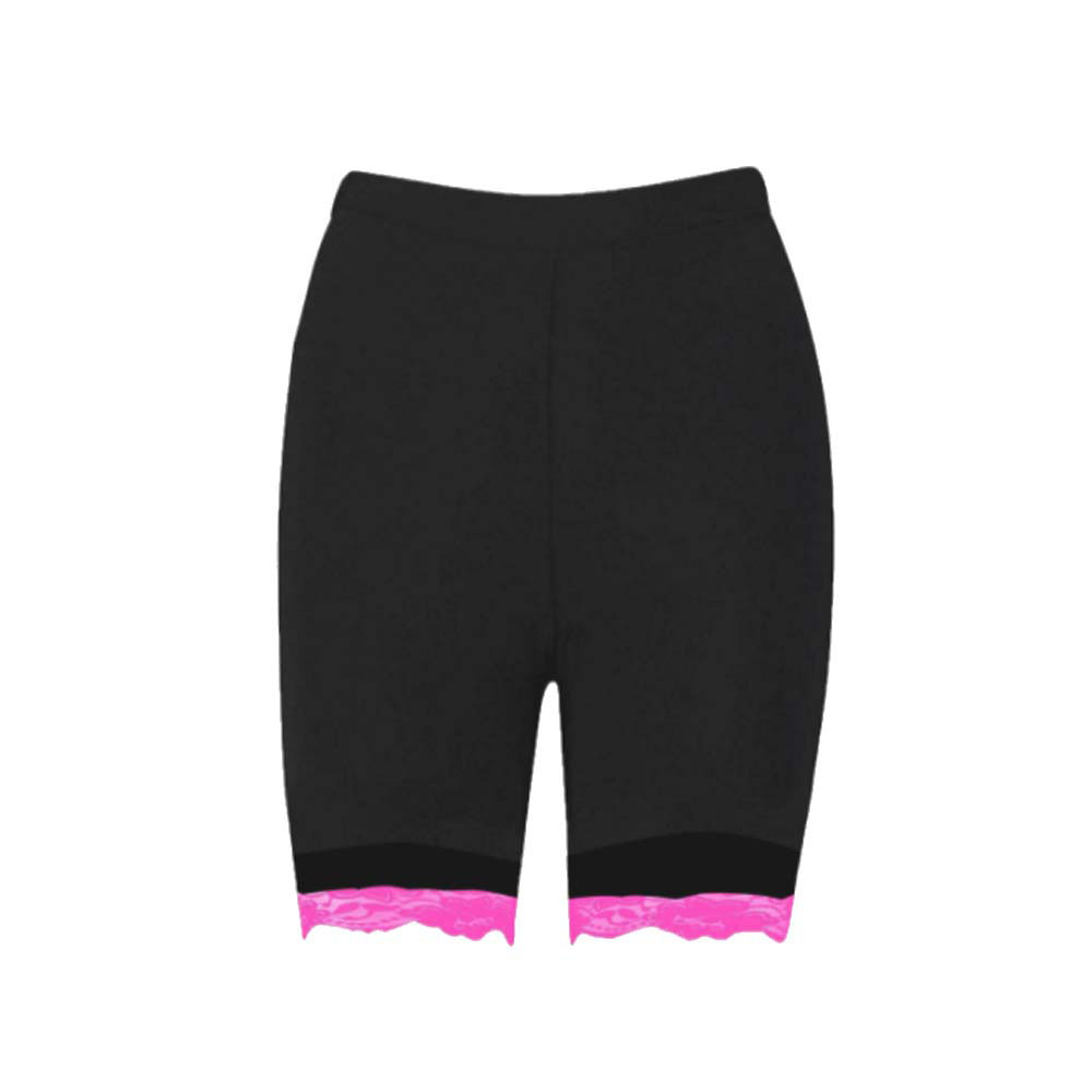 Lace Trim Pink Lace Biker Shorts Forever 21 Shorts Forever Pink