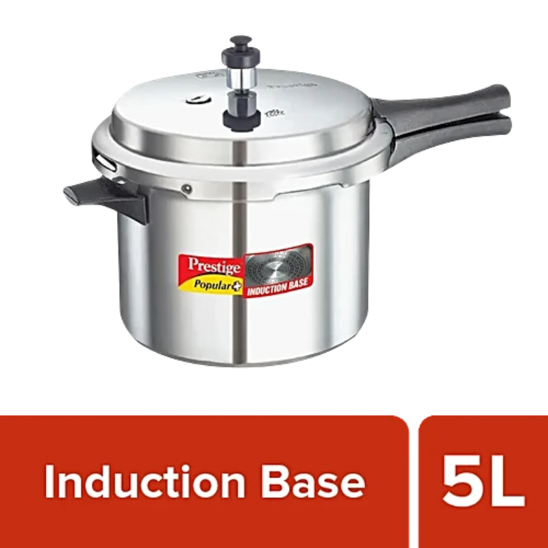 Prestige 10203 5L Capacity Popular Plus aluminium pressure cooker