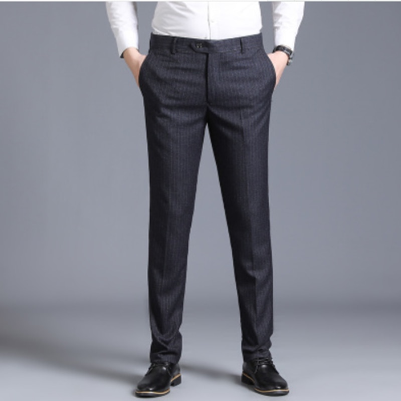 Formal Pants Men Casual Slim Boutique 