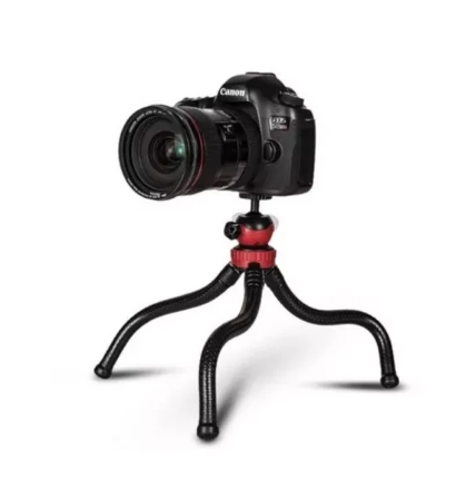 Octopus Tripod With Ball Head- Best For DSLR Or Smartphone Vlogging & Table Stand  Original. 