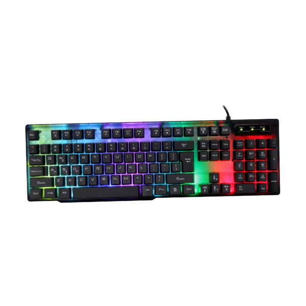 I-Crown I-707 RGB Backlit Multifunction Wired Keyboard. 