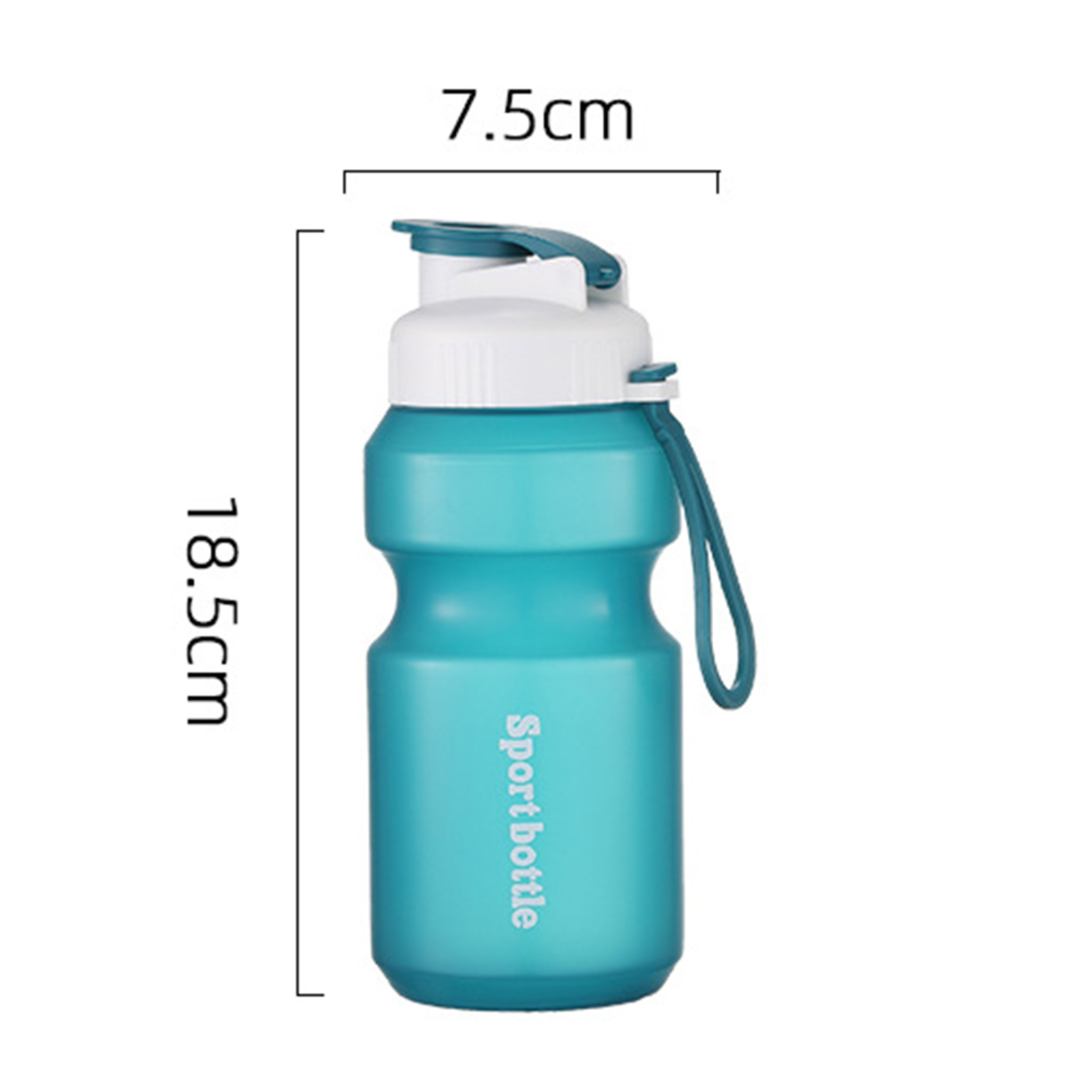 380/560/600ml Water Bottle Heat Resistant Large-capacity Drinking Creative Lid Press Button Drinking Bottle Daily Use. 