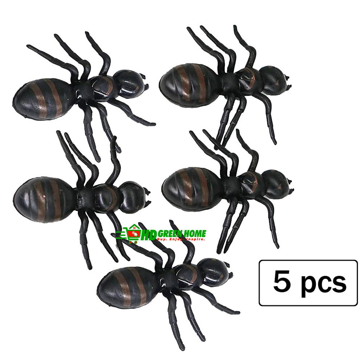 5 pcs x Simulation Plastic Ant Toy Realistic Insect Prank Funny Toys