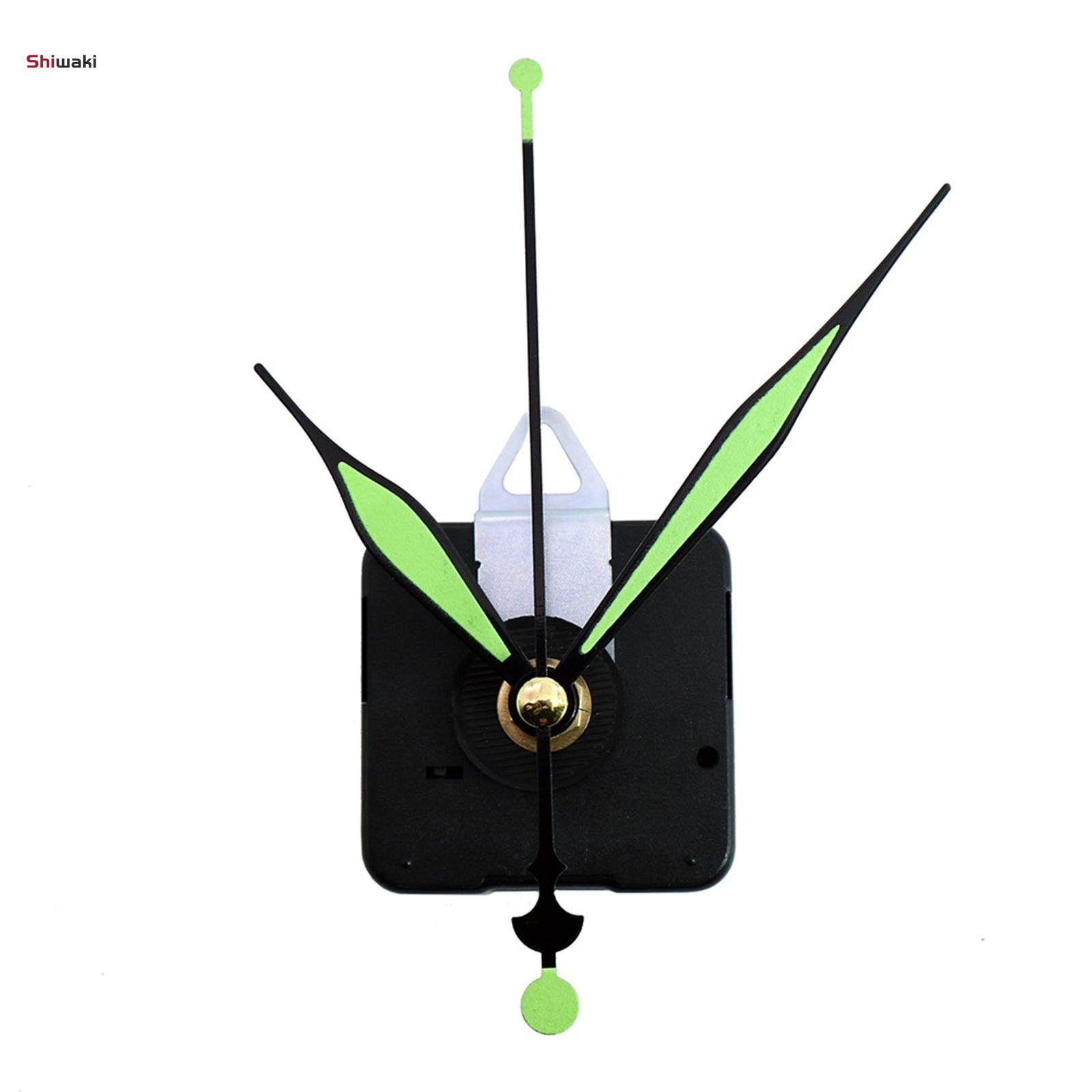 Glowing Luminous Hands Clock Movement Mechanism Repair Parts Metal Pointer. 