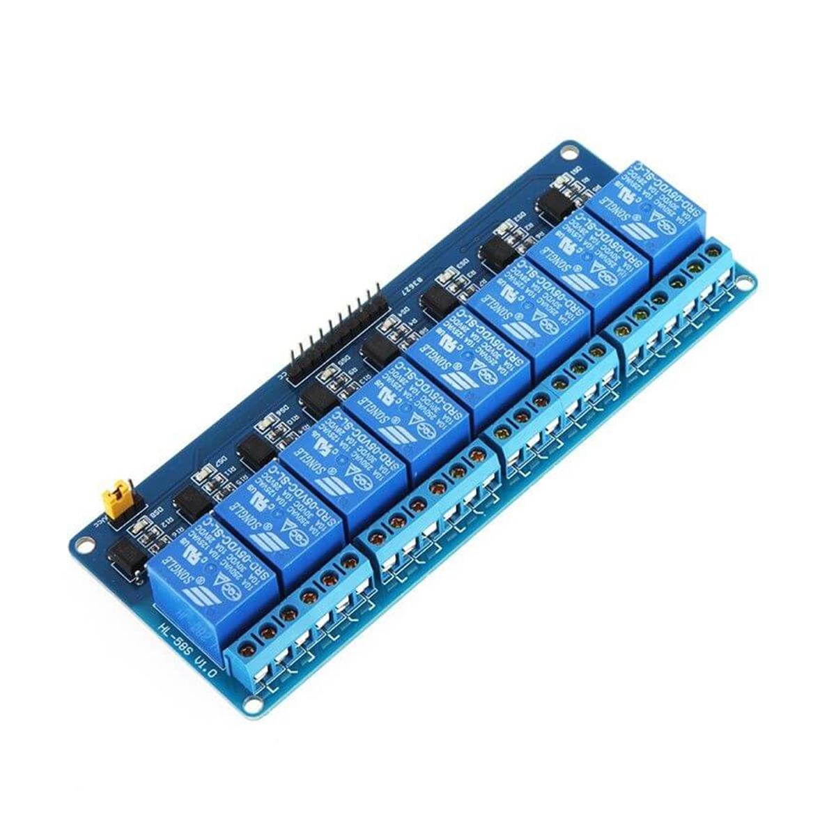 Arduino 8 Channel Relay Module 8-Channel Relay Control Board 5V 10A Relay Module. 