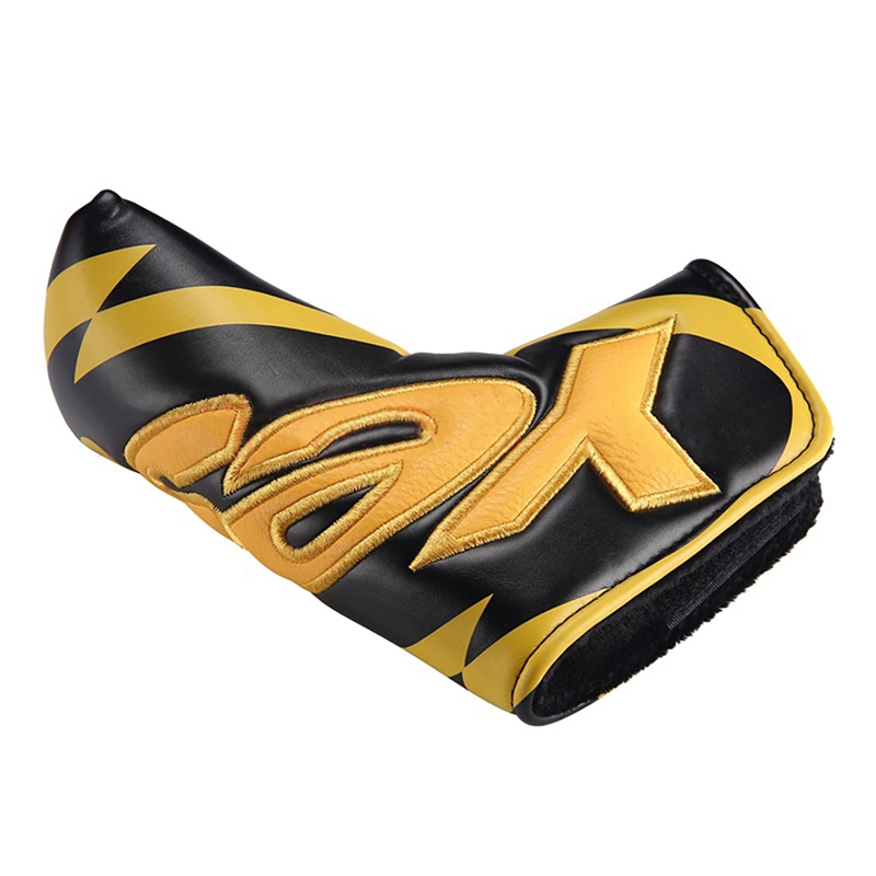 Golf Club Blade Putter Cover Headcover with PU Closure,Yes Printed. 