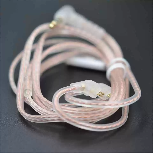KZ Wired Earphone Cable for TRN-MT1: "C" Pin - Enhanced audio experience, durable, secure connection-Upgrade now. 