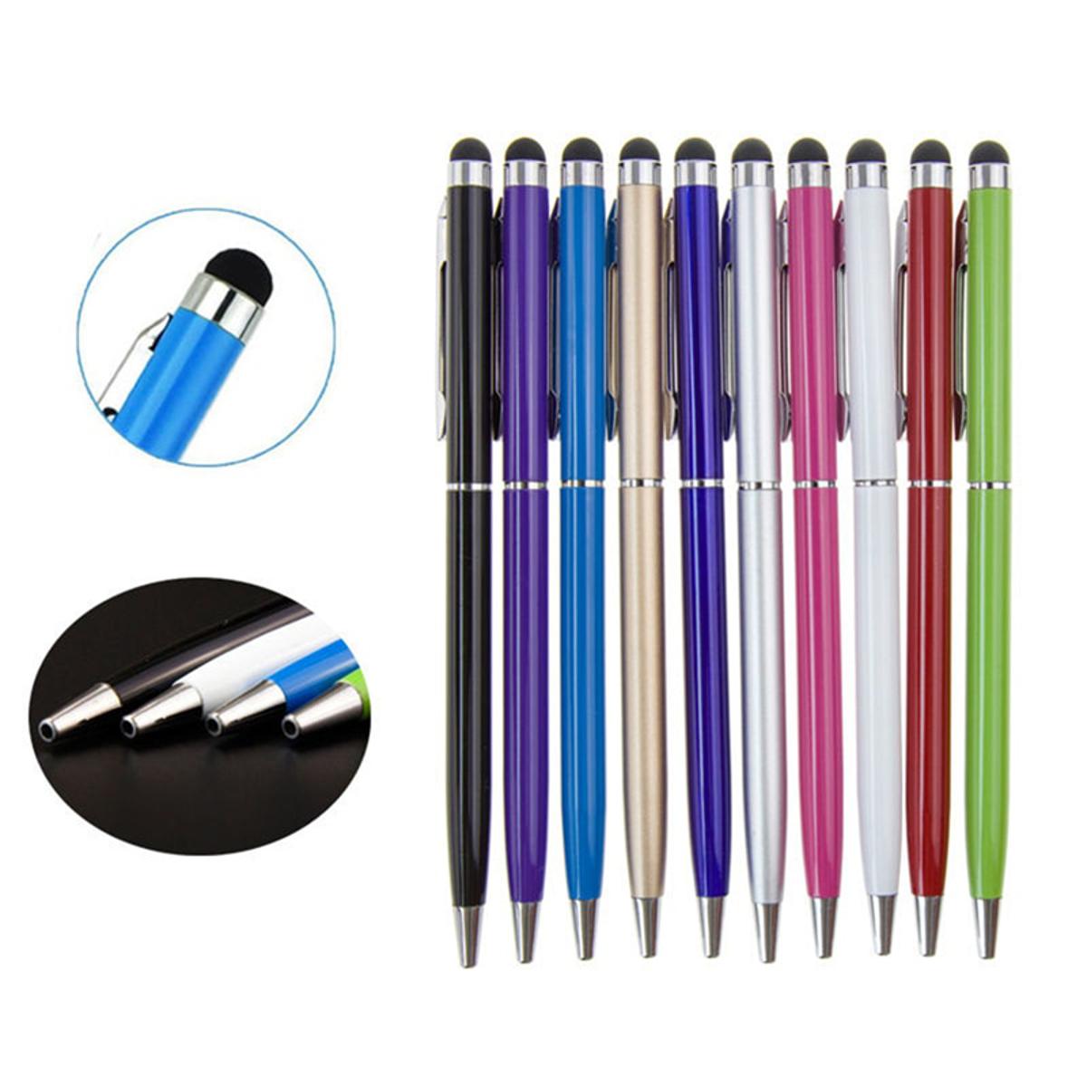 1Pcs Fine Point Stylus Capacitive Touch Screen Microfiber Stylus Pen Touch For Ipad For Iphone Pc 2 In 1 Touch Screen Stylus