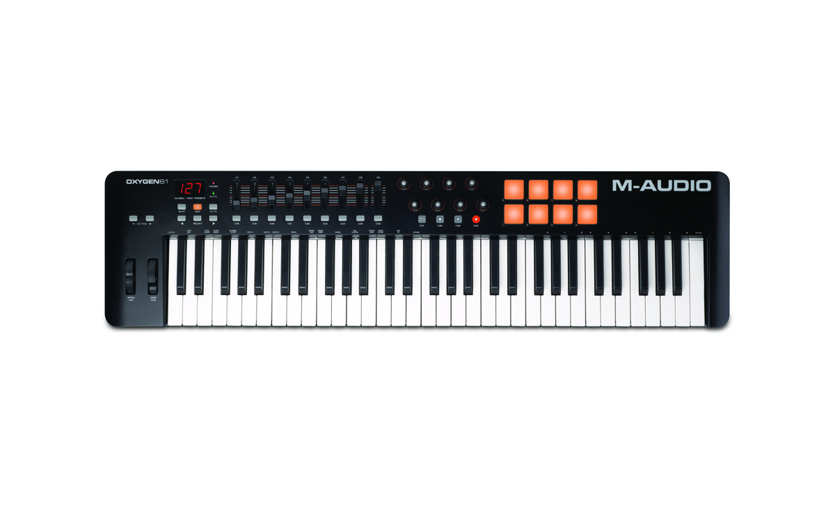 M-Audio Oxygen 61-Key USB MIDI Controller. 