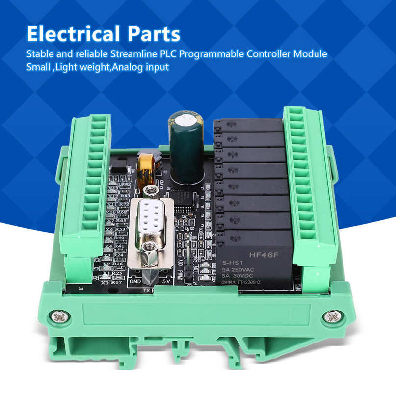 PLC Programmable Controller Module Industrial Control Accessory Electrical Supplies FX2N-20MR-232 WS2N-20MR-232-Z-S. 