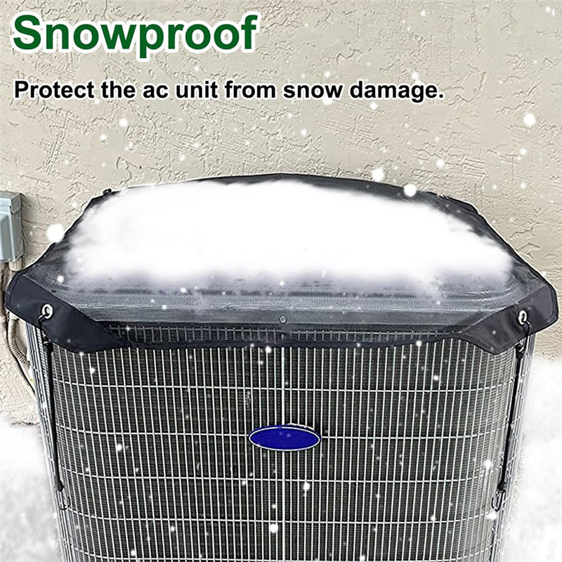 Universal AC Cover for Outside Unit, Mesh Air Conditioner Covers,C. 