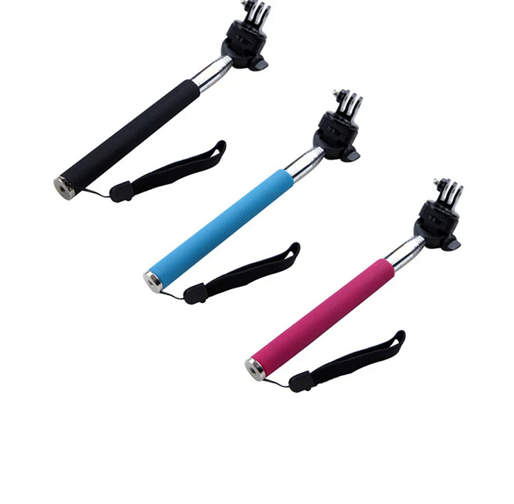 Action Camera 100cm Surfing Diving Extendable Self selfie Stick Pole Monopod For GoPro HERO 5 4,3 for SJCAM Xiaomi Yi. 