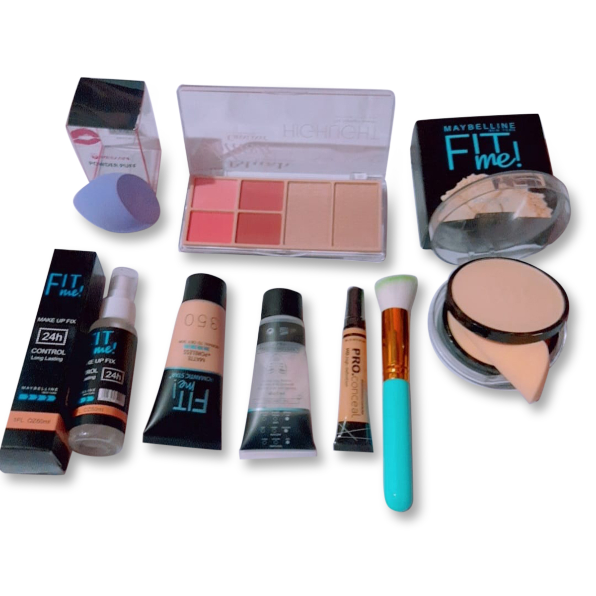 Makeup Combo Set 8 in 1 Makeup Coverage For Girls