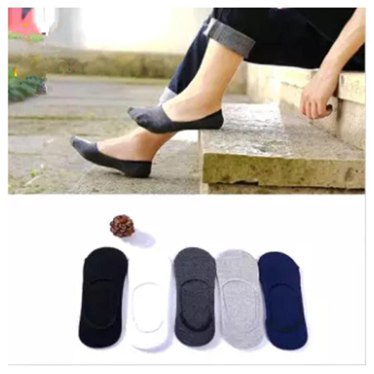 3 Pair Loafer Multi-Design Ankle Socks for Men - Soft and Comfortable Everyday Wear