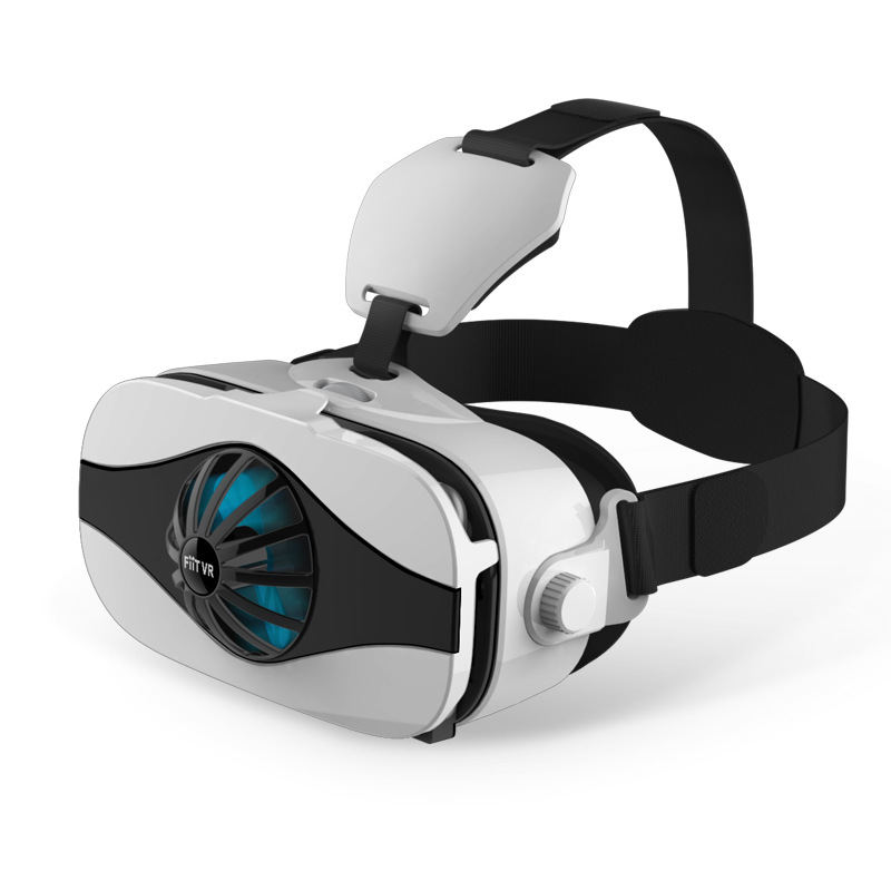 Fiit VR 5F headset version Fan cooling virtual reality glasses 3D glasses Deluxe Edition helmets Optional controller. 