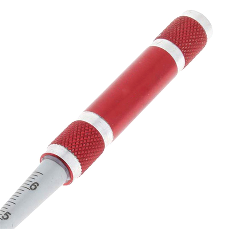 Conical Gauge Taper Welding Feeler Gauge Gage Conical Taper Gauge Feeler Depth Ruler Space Hole Measurement Tool 1-6.5Mm. 