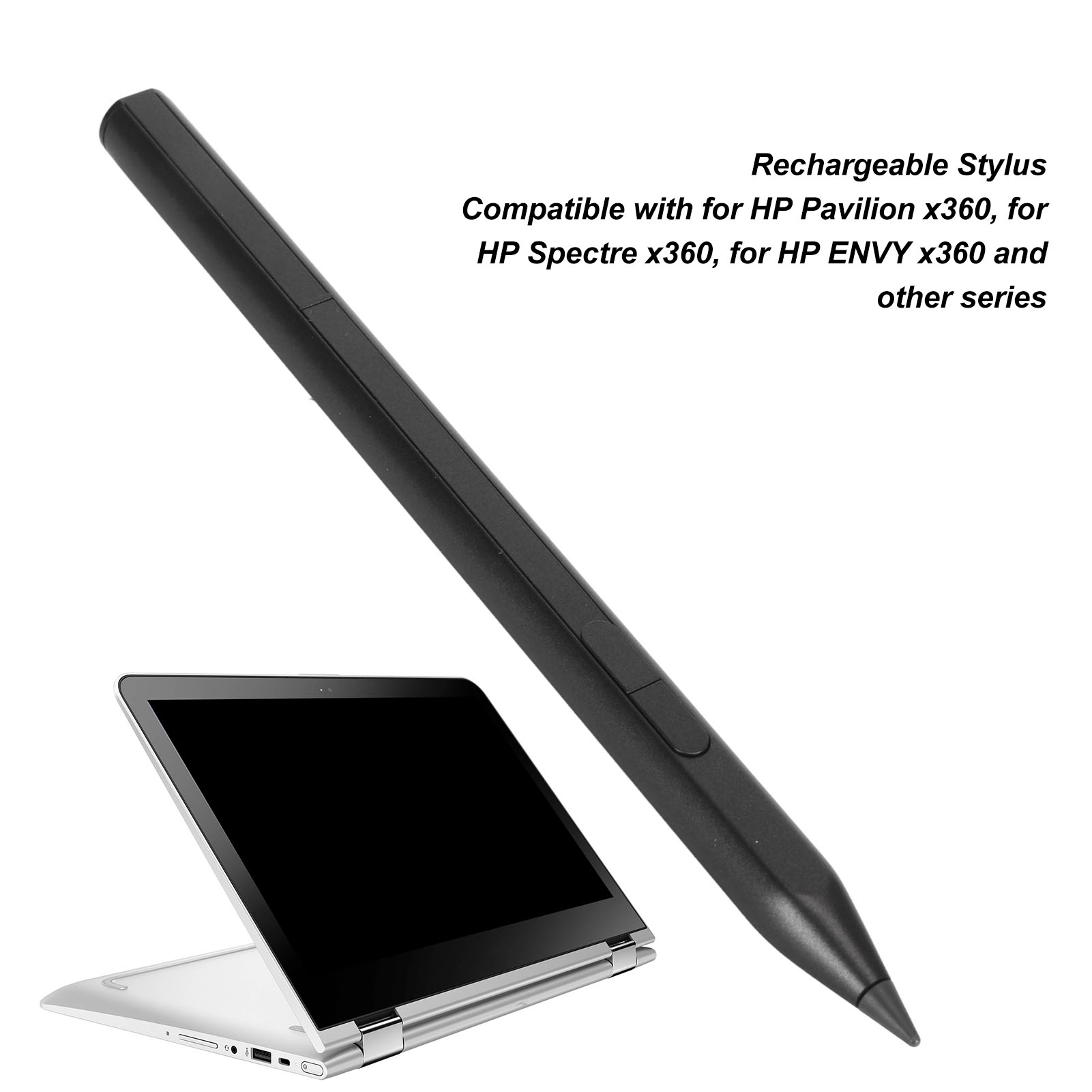 Stylus Pen Rechargeable 4096 Level Pressure Sensitivity Laptop Pencil for Pavilion X360 Spectre X360 X360. 