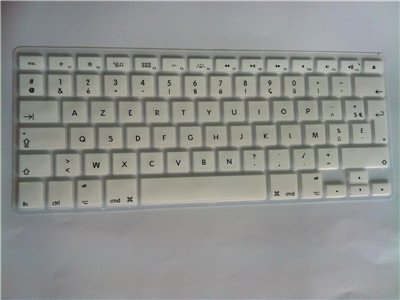 【YIYANGMAOYI111】Silicone Soft Color French Uk/Eu Azerty Keyboard Cover Skin Mac Book Pro Macbook 13" 15" 17" Air 13 before 2018