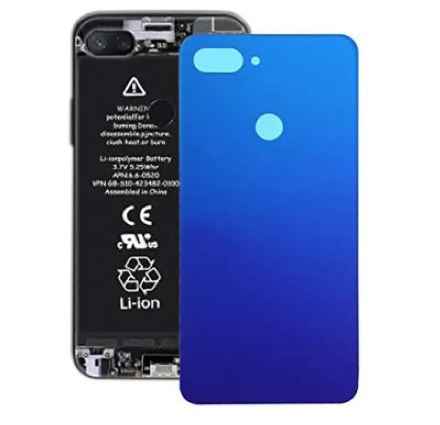 Xiaomi MI 8 Lite - (Glass) Housing / Back Shell / Casing / Cashing / Back Panel / Battery Cover / Back Door / Back Replacement Part with Body & Button. 