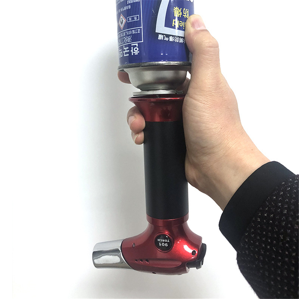 Butane Inflation Valve Converter Nozzle Adapter Reusable Plastic Butane Gas Filling Connector Refill Head Jet Flame Gun Lighter. 