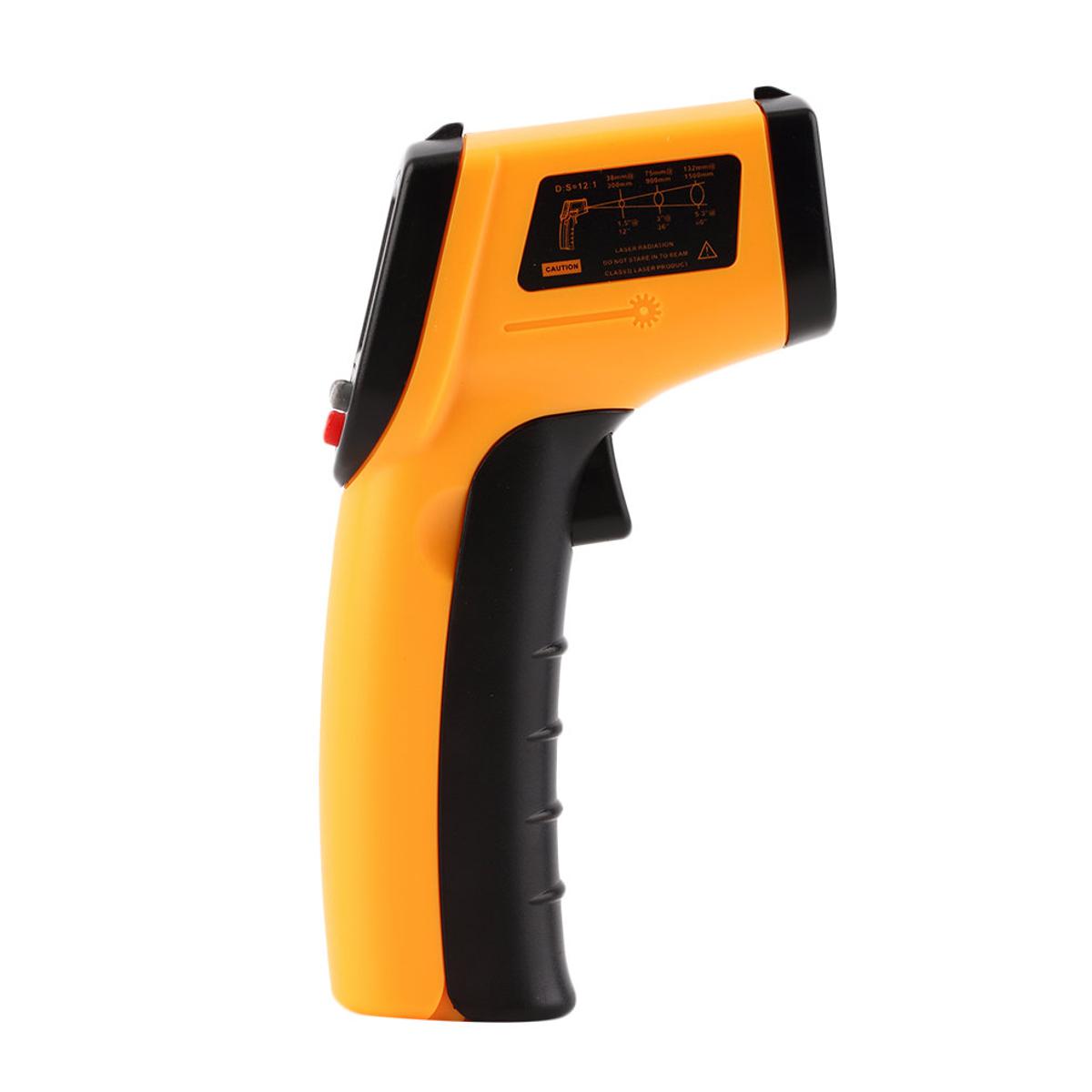 Yfashion Digital hermometer Infrared Handheld emperature Device Non-contact Ir hermometer color