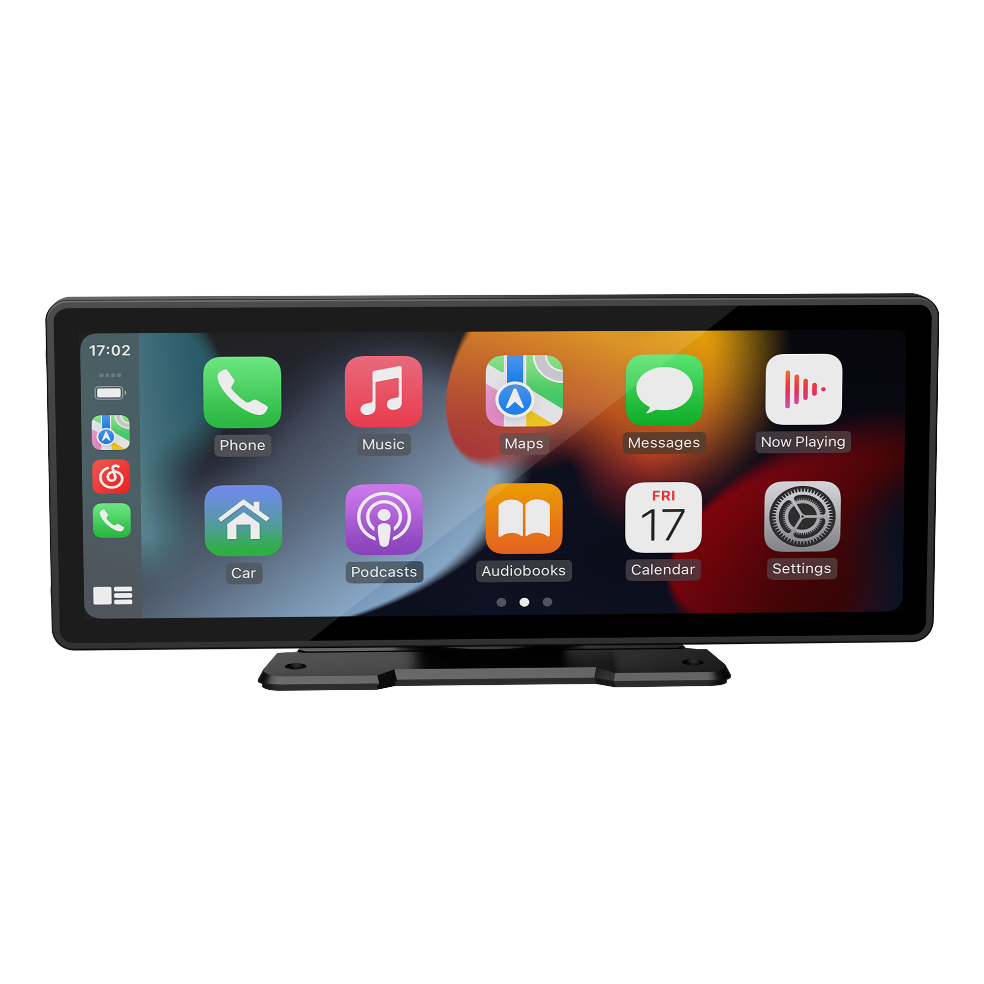 BQCC 10.26 Inch Portable Wireless Carplay Screen HD Rear Reversing Camera Car Radio DVR MP5 Multimedia Video Player Android Auto. 