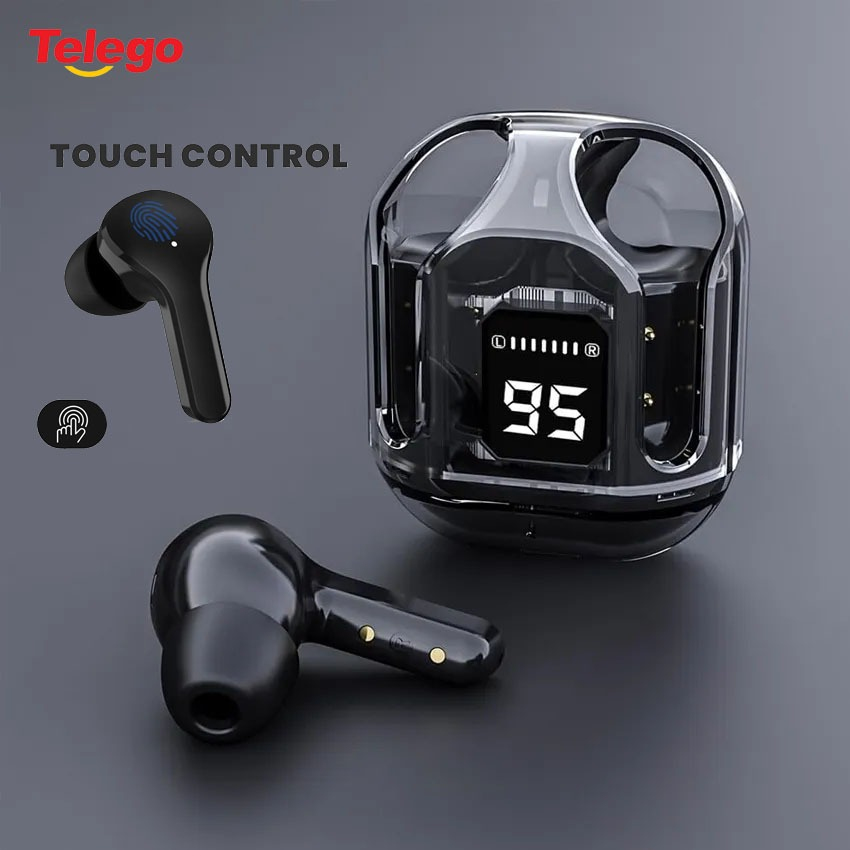 Ultrapods MAX/ PRO TWS Earbud, Bluetooth Earbuds with Display, Transparent Design, 30 Hrs Playtime with Fast Charging, Bluetooth 5.3 + Enc 70 Ratings. 