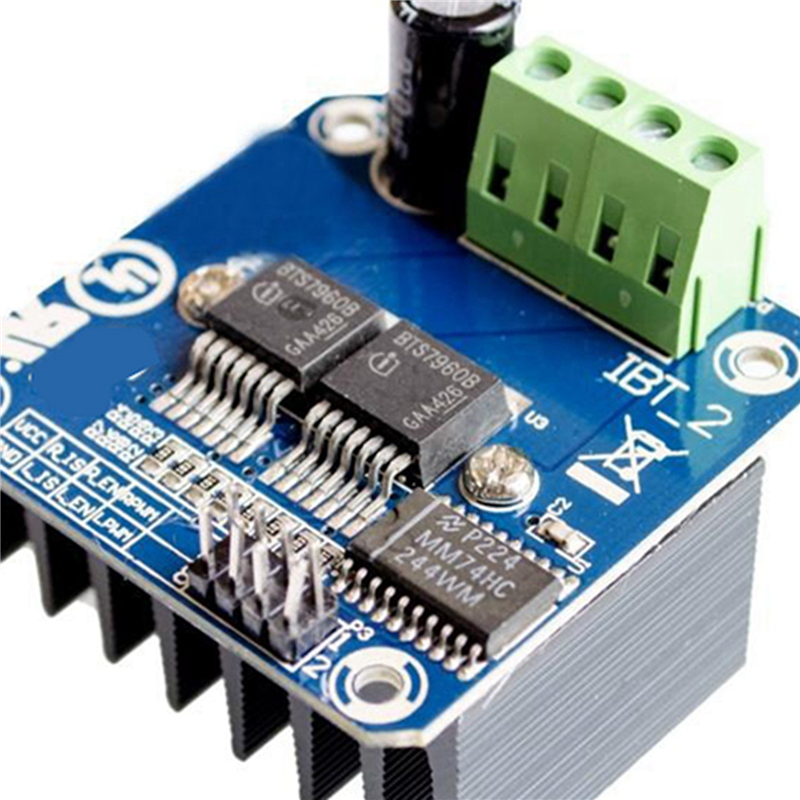 2X Smart Power Motor Driver Module BTS7960 43A Car Current Diagnostic. 