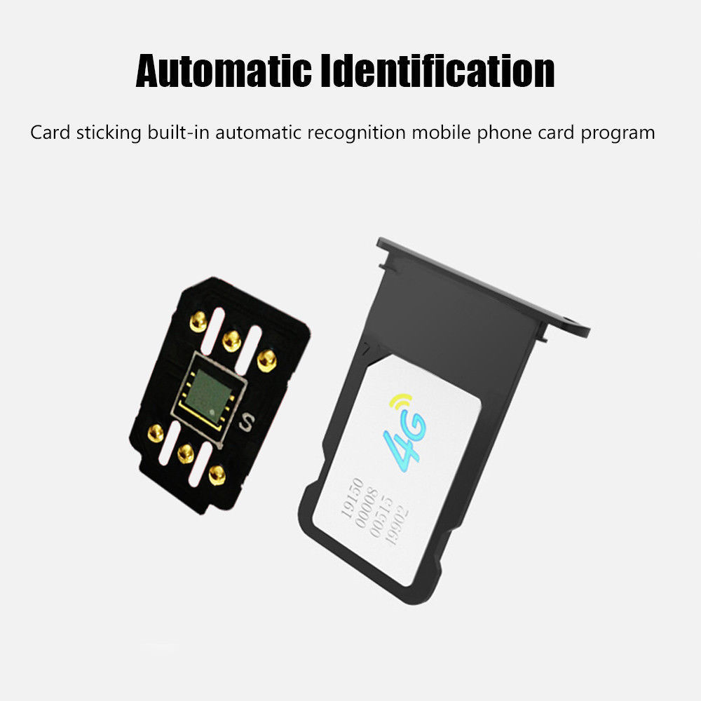 Perfect Unlock Turbo SIM Card Nano-SIM for iPhone XR XS Max iOS 12. 
