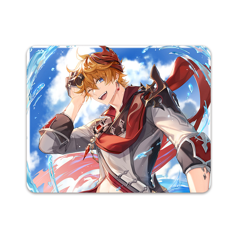 XL Genshin Impact Mousepad Anime Computer Keyboard Mat Cartoon Ganyu Klee Keqing Mouse Pads Gifts LX. 