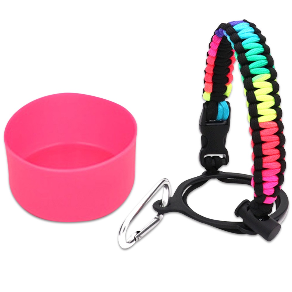 12oz 18oz 22oz 24oz 32oz 40oz 7.5cm 9cm Aquaflask Big Mouth New Portable Rope Set Multifunctional Portable Rope for Hydro Flask Kleen Kanteen Aquaflask Kool Hydr8. 
