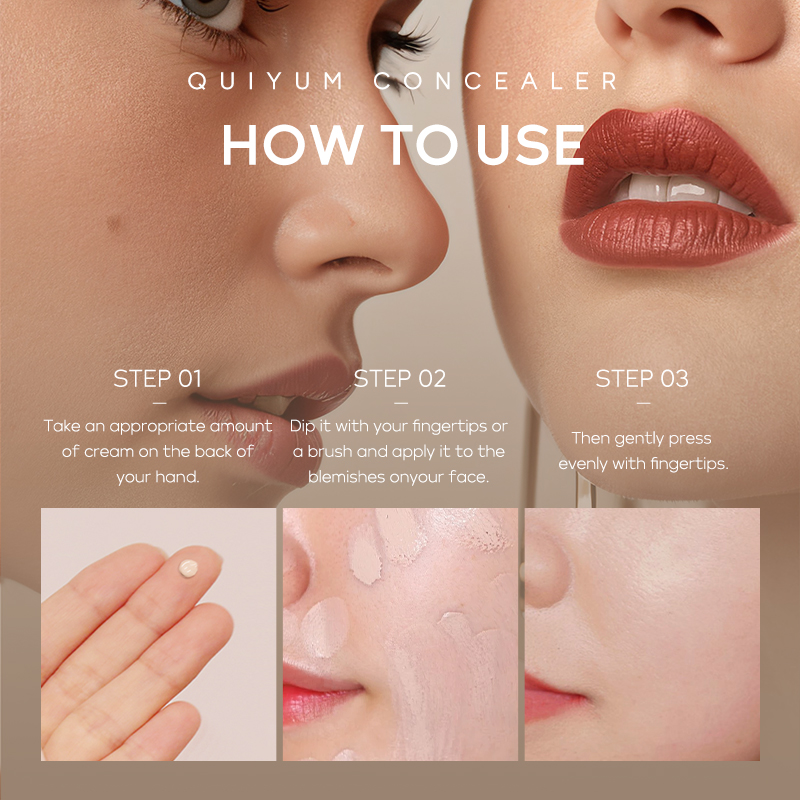 （NEW） Concealer Full Coverage Make Up Primer Foundation Base Long Lasting Waterproof 8g. 