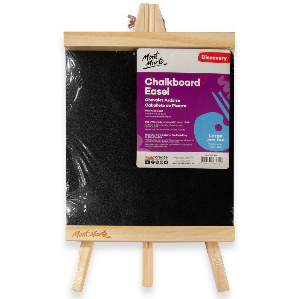 Mont Marte Chalkboard Easel - 35x20cm | Daraz.com.bd