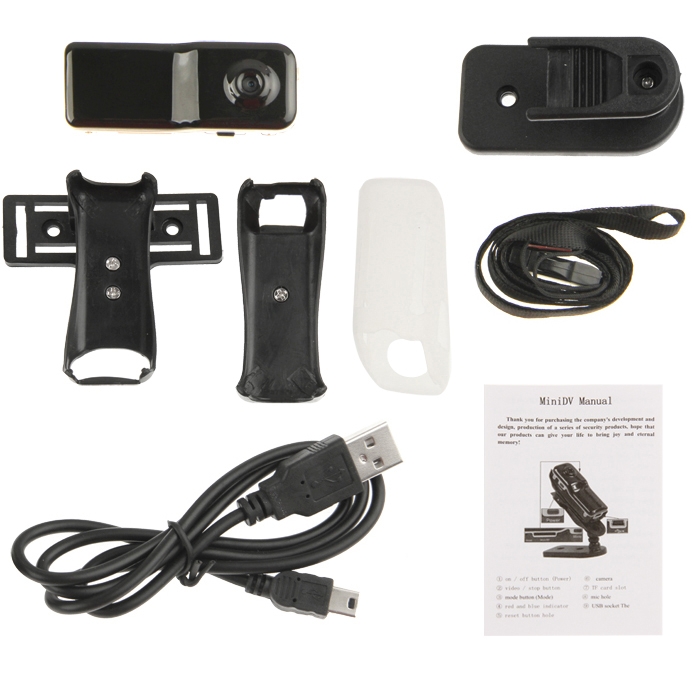 MD80 3 in 1 Mini Digital VIDEO Camera Camcorder POCKET DV with 720*480 pixels, Viewing Angle: 60 Degree(Black). 