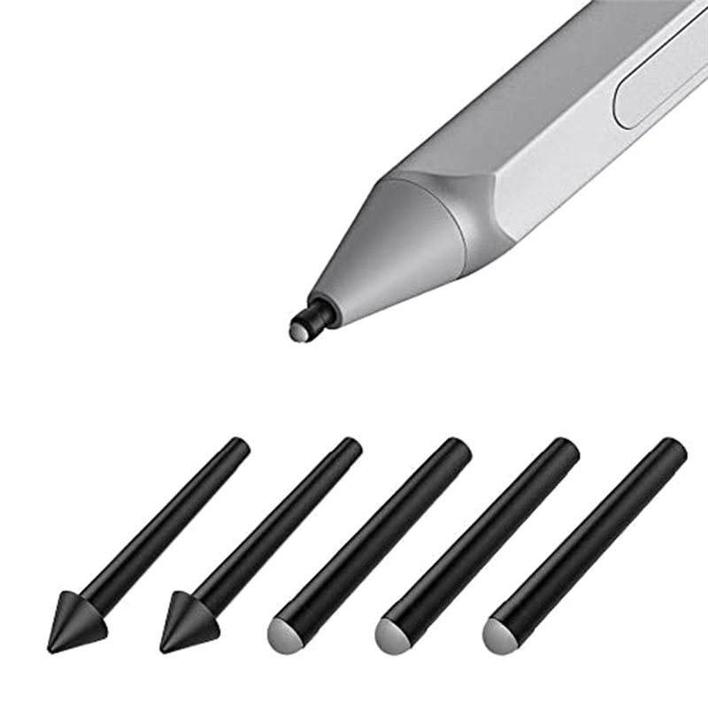 5Pcs Pen Tips Stylus Pen Tip HB HB HB 2H 2H Replacement Kit for Pro 7/6/5/4/Book/Studio/Go