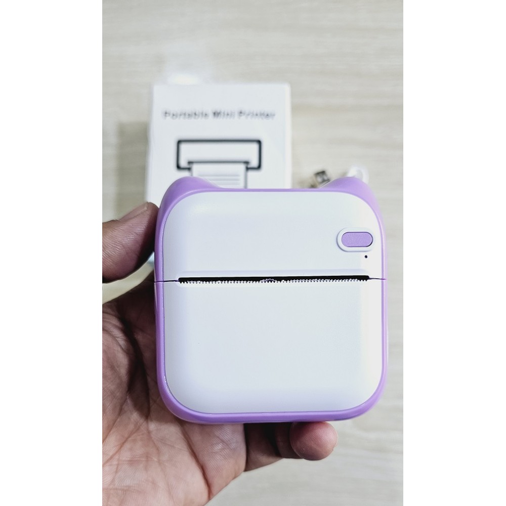 A31 Mini Bluetooth Photo Printer instant printing For IPhone And Android. 