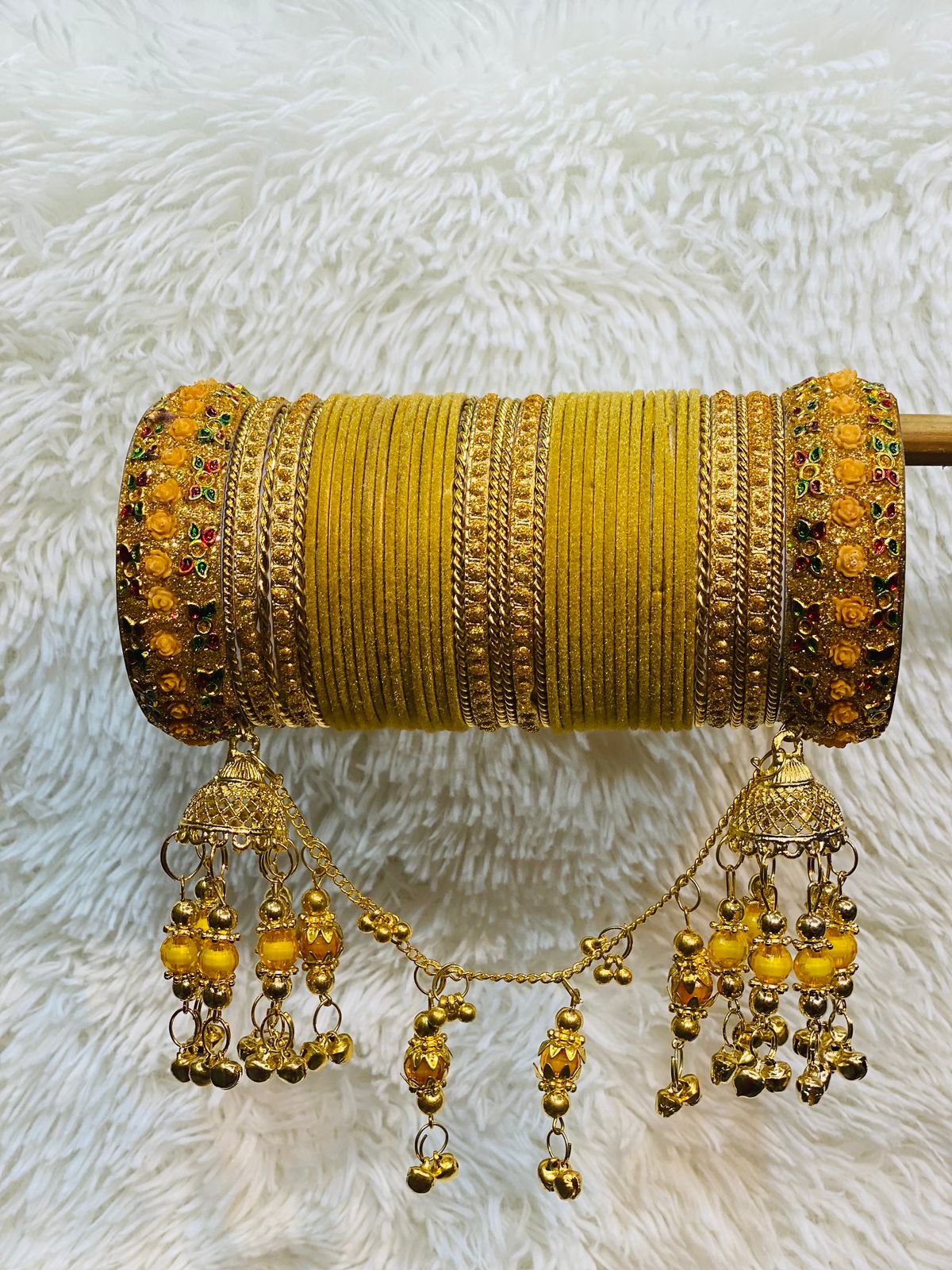 1 Set New Indian Bridal Ajmeri Bangles/Churi Package For Girls-(1 full ...