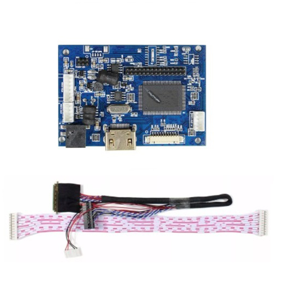 【Fashion】AV LCD Controller Board 15.6Inch B156XW02 LP156WH2 1366X768 with Remote 40Pin Signal Keyboard Cable. 
