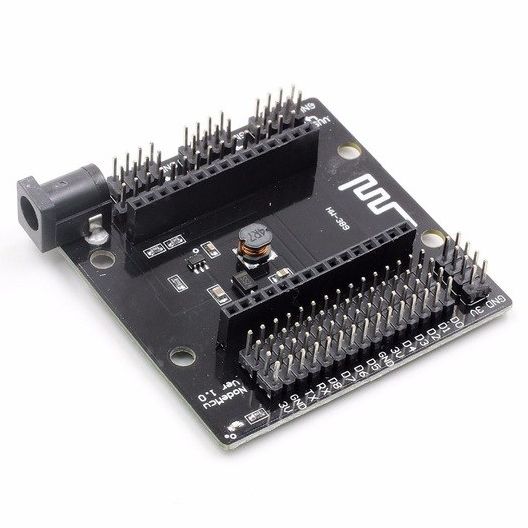 V3 Lua Breakout Development Boards HW-389 NodeMCU Module Breadboard Basics Tester Expansion Board For ESP8266 CH340G NodeMcu Wi-Fi Base Expansion Board NodeMCU Base I/O Expansion Board Adapters