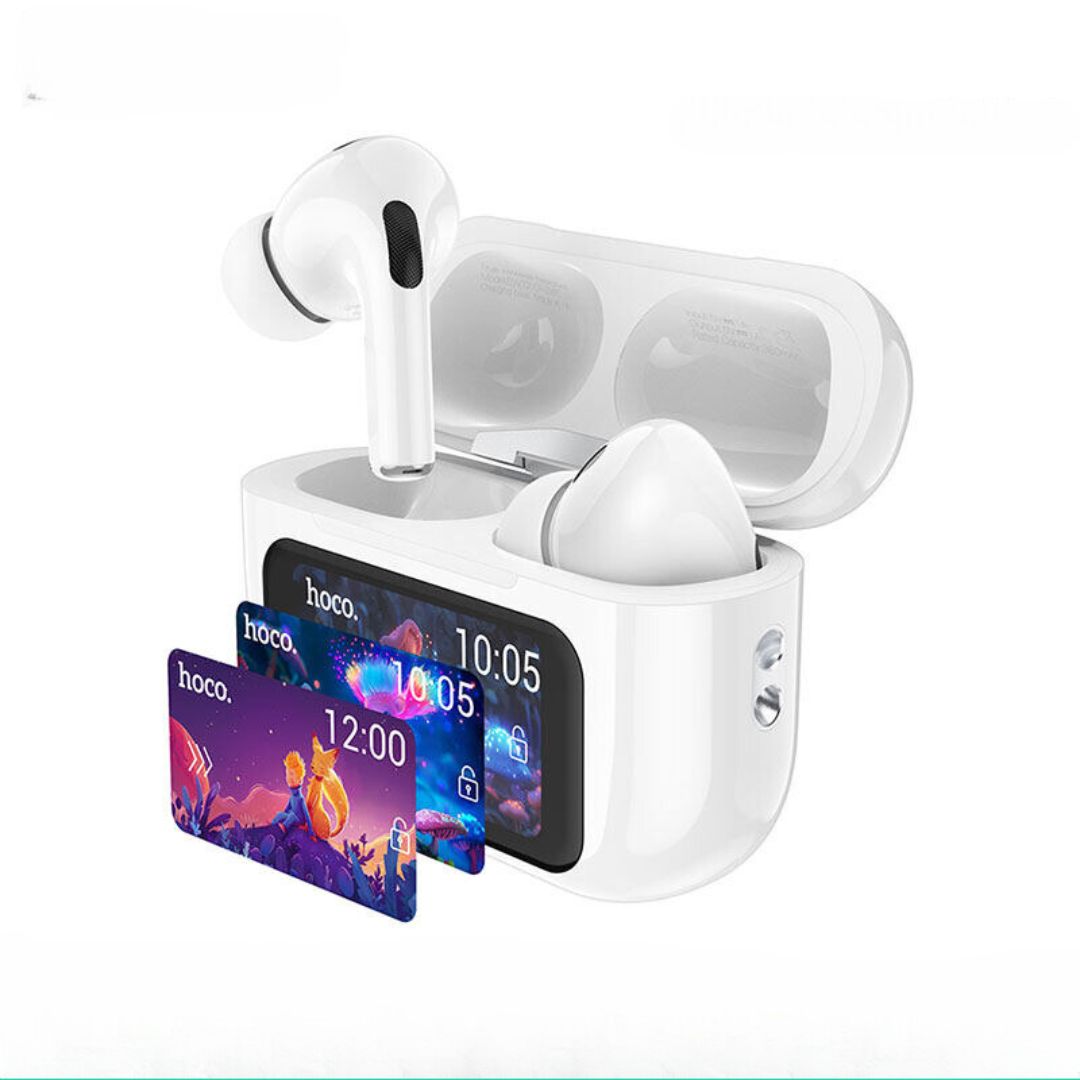 Hoco EW72 ANC TWS Earbuds With HD Display. 