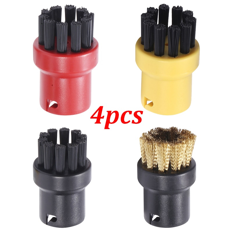 Cleaning Brushes for Karcher SC1 SC2 SC3 SC4 SC5 SC7 CTK10 Steam Cleaner Attachments Replacement Round Sprinkler Nozzle Head-HXL2164-Black. 