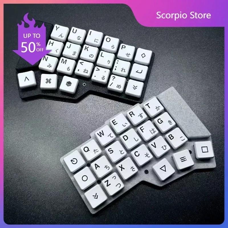 Corne 3x6 Low Profile Split Keyboards Ergonomic Custom Zmk Bluetooth Nice View Screen Choc V1 Wireless Split Mechanical Keyboard