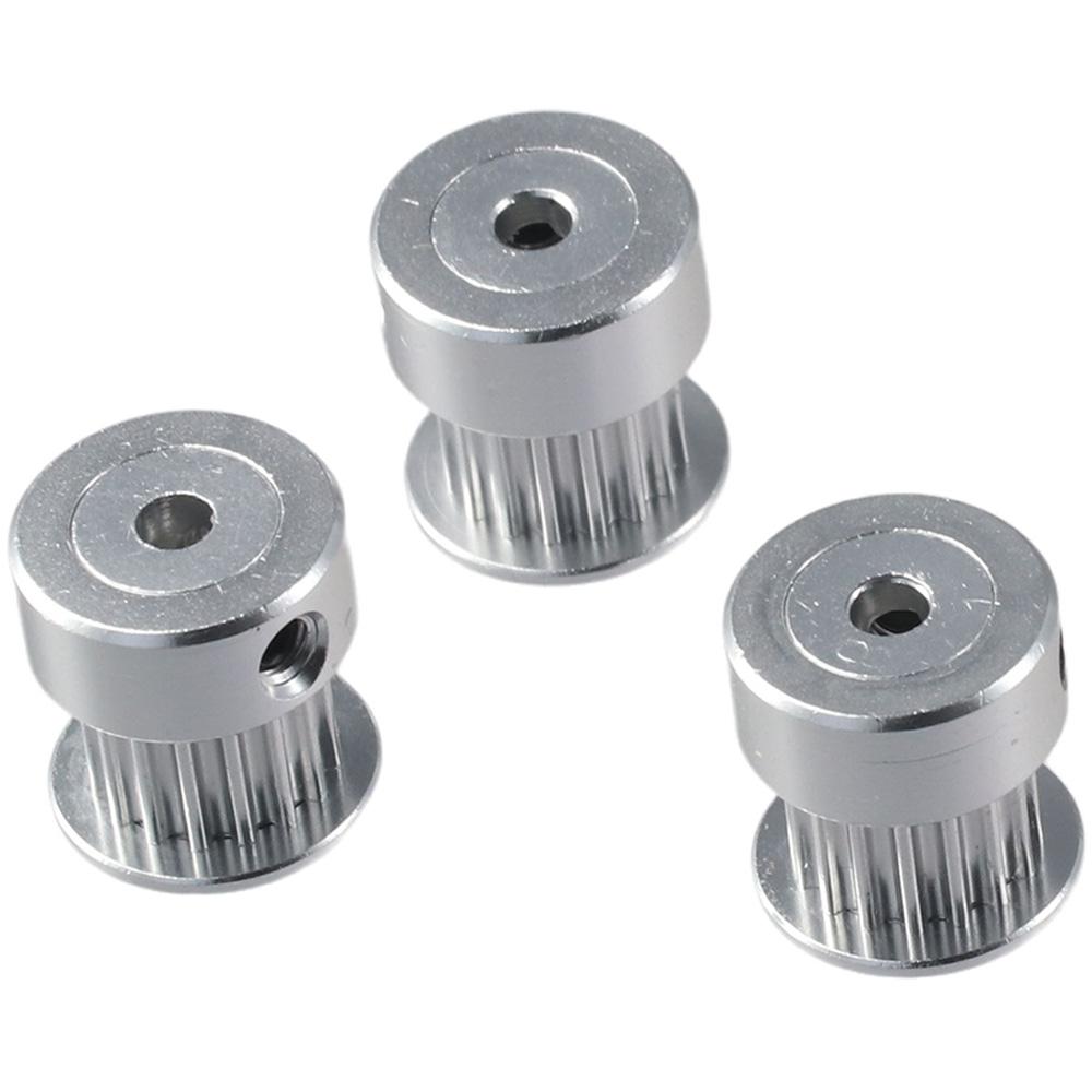 10Pcs GT2 Pulley 6mm Width GT2 Idler Pulley 16 Teeth Aluminum GT2 Timing Belt Idler Pulley Bore 3mm Timing Pulleys 3D Printer Timing Belt. 