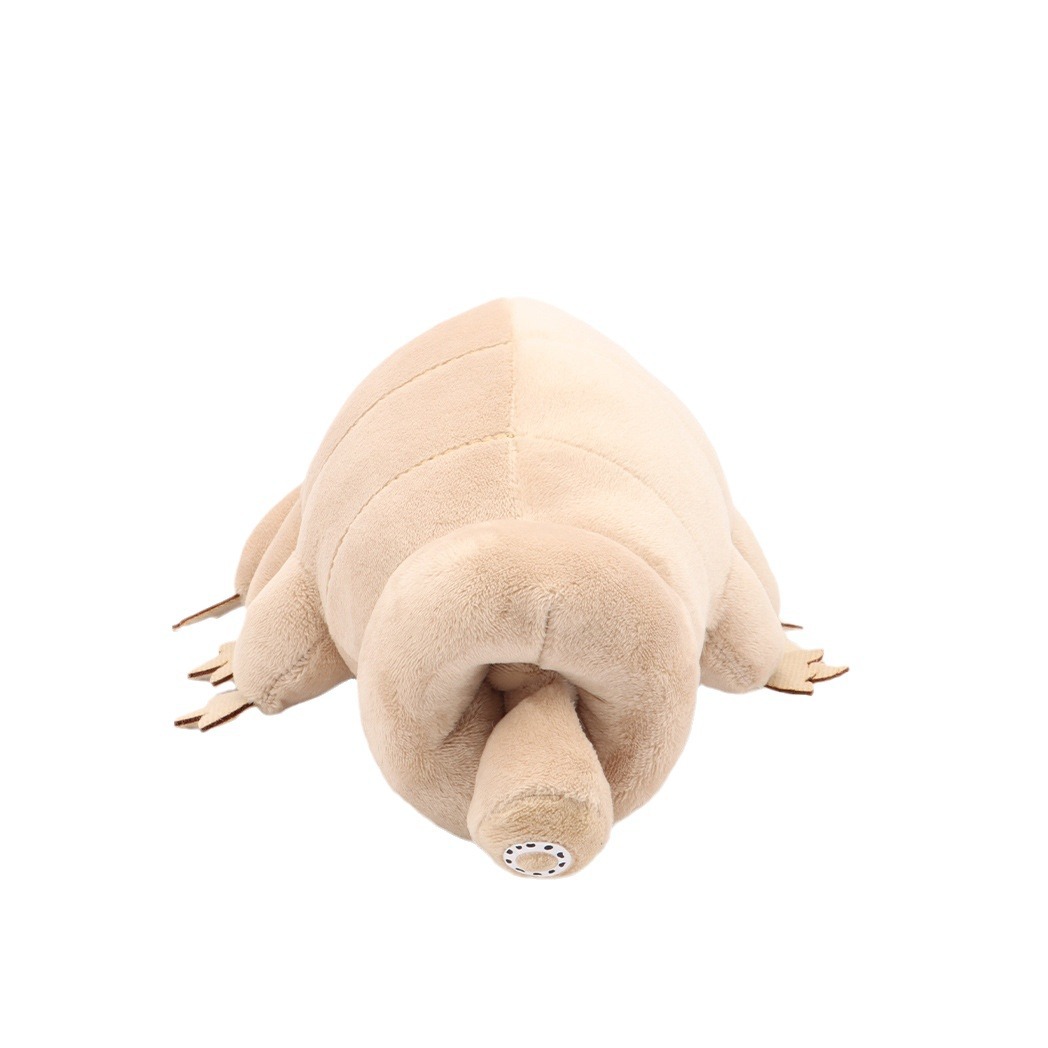 Cross-border new deep-sea strongest creature water bear doll simulation bug Tardigrade plush toy delivery. 