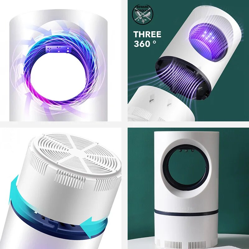 Xiaomi Mosquito Killer Lamp Photocatalyst LED Night Light Electric Mosquito Repellent Bug Zapper Insects Trap USB Rechargeable. 