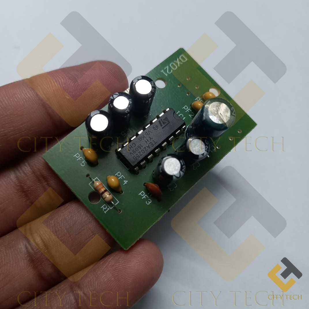 DX021 Audio Amplifier Local Circuit TEA2025 IC Mono Audio Amplifier Board DC 9V 12V 5w Digital Stereo Music Speaker Board DIY. 